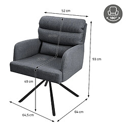 Acheter ML-Design Chaise pivotante