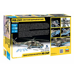 Zvezda Maquette Hélicoptère Soviet Attack Helicopter Mi-24p