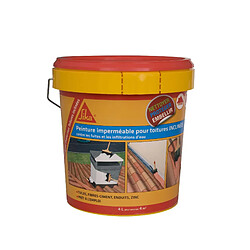 Peinture de protection SIKA Sikagard Protection Toiture inclinée - Gris - 4L