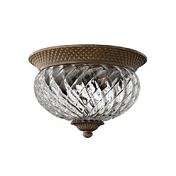 Elstead Lighting Plafonnier Plantation Bronze Perlé