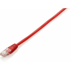 Câble réseau équiper Rj45 U/Utp Cat6 rouge 50Cm