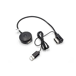 vhbw Adaptateur Bluetooth USB, MMI-AMI 2G compatible avec Audi A1, A3, A4, A5, A6, A8, Q5, Q7, TT