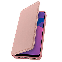 Avizar Housse Honor 9A Clapet Porte-cartes Fonction Support Fin et Élégant Rose Gold