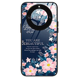 Coque en TPU anti-rayures, anti-choc, anti-décoloration pour votre Honor X40 5G - fleurs roses