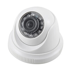 Acheter Wewoo Caméra vidéosurveillance blanc CE & RoHS Certifié Étanche 1/4 pouce 1MP 1280x720P CMOS Capteur CMOS 3.6mm 3MP Objectif AHD avec 12 IR LED, Vision Nocturne et Balance