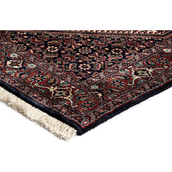 Vidal Tapis de couloir en laine 418x86 noir Bidjar