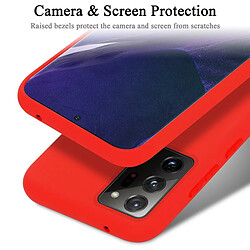 Cadorabo Coque Samsung Galaxy NOTE 20 ULTRA Etui en Rouge pas cher