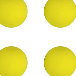 Acheter 10 pièces eva swing de golf exercices de pratique balles d'entraînement jaune