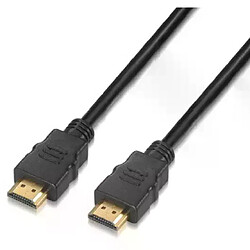 Câble Nanocable Hdmi V2.0 4K Mâle/Mâle 1,5M Noir