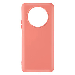 Avizar Coque Honor Magic 4 Lite Silicone Semi-rigide Soft-touch Fine Rose Pale