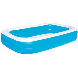 Bestway Piscine gonflable familiale rectangulaire Bleu - 269 x 175 x 51cm