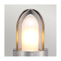 Elstead Lighting Lampe sur pied extérieur Paignton Verre dépoli,acier inoxydable 316 Acier inoxydable (argent)