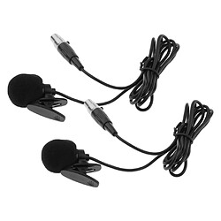 Microphone Lavalier XLR 3 Broches Clip-On Micro