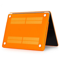 Acheter Wewoo Housse Sacoche Étui de protection pour ordinateur portable style givré pour MacBook Pro 15,4 pouces A1990 (2018) (Orange)