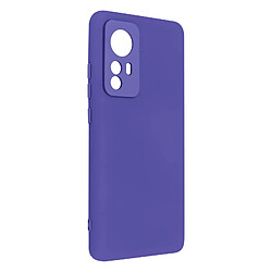 Avizar Coque pour Xiaomi 12T et 12T Pro Semi-rigide Soft-touch Fine violet