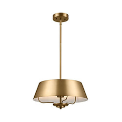 Elstead Lighting Suspension Luella Acier Laiton naturel brossé