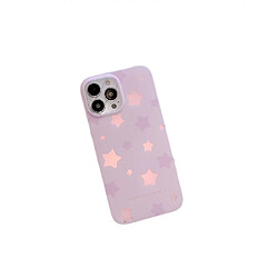 General Coque pour iPhone, coque pour iPhone 13, coque pour iPhone ultra-fine, protection intégrale anti-dérapante et antichoc, design créatif étoiles roses, le meilleur cadeau pour petite amie.