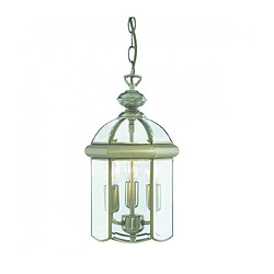 Searchlight Suspension 22 cm Lanterns, en laiton antique et verre