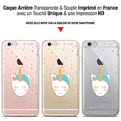 Avis Caseink Coque arrière Apple iPhone 6/6s (4.7 ) Gel HD [ Nouvelle Collection - Souple - Antichoc - Imprimé en France] Licorne Dors