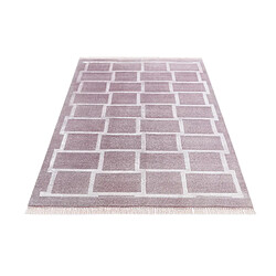 Avis Vidal Tapis de laine 180x122 Violet Darya