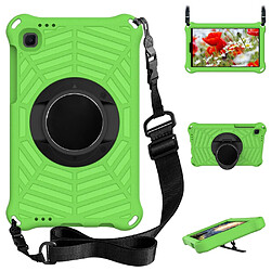 Coque en TPU avec béquille et bandoulière vert pour votre Samsung Galaxy Tab A7 Lite 8.7 pouces