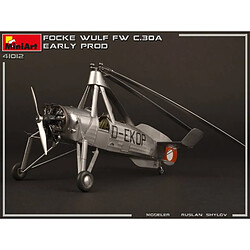 Mini Art Maquette Avion Focke-wulf Fw C.30a Heuschrecke. Early Prod