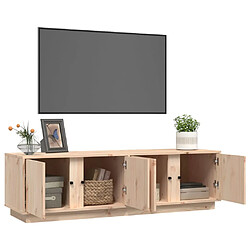 Acheter vidaXL Meuble TV 140x40x40 cm Bois de pin massif