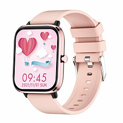 T45S Montre Intelligente Bluetooth Appel Détection De Température Pression Artérielle Oxymètre Sport Smartwatch Rose