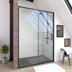 Aurlane Porte de douche coulissante 120 cm