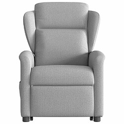 Acheter vidaXL Fauteuil inclinable gris nuage tissu