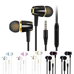 Universal Casque intra-auriculaire filaire 3,5 mm basse