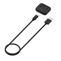 Avizar Chargeur Magnétique Oppo Watch 2 Avec Câble USB-C Noir