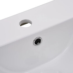 Acheter vidaXL Lavabo encastré 42 x 39 x 18 cm Céramique Blanc