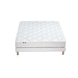 Acheter Idliterie Ensemble Matelas 100% latex 3 zones ESSENTIEL + Sommier - Fabriqué en France