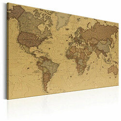 Paris Prix Tableau Imprimé Ancient World Map 60 x 90 cm