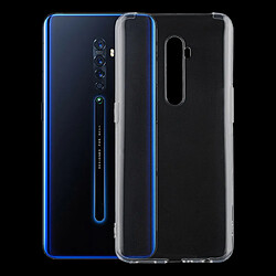 Wewoo Coque Souple Pour OPPO Reno 2 0.75mm Ultra Mince TPU Transparent Case