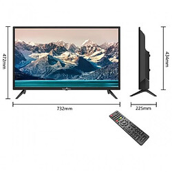 Avis Smart Tech TV LED HD 32" NO SMART MODE HOTEL