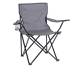 Sunnydays Fauteuil de camping - Gris anthracite