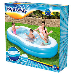 Bestway Piscine Big Lagoon Family 262x157x46 cm pas cher