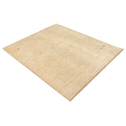 Vidal Tapis de laine 188x156 beige Gabbeh Shouli