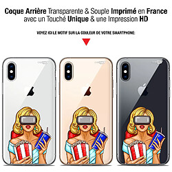 Avis Caseink Coque arrière Apple iPhone Xs / X (5.8 ) Crystal Gel HD [ Nouvelle Collection - Souple - Antichoc - Imprimé en France] Au Cinema