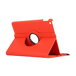 Acheter Etui en PU litchi avec support rouge pour votre Apple iPad 10.2 (2019)