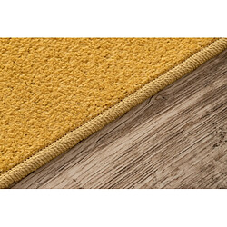 RUGSX TAPIS - MOQUETTE ETON jaune 100x500 cm pas cher