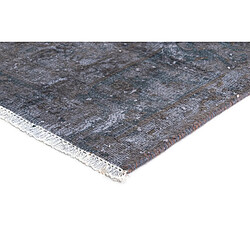 Vidal Tapis de laine 255x168 gris Vintage Royal pas cher