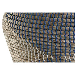 Vase DKD Home Decor 35 x 35 x 50 cm Naturel Bleu Herbier marin méditerranéen