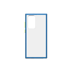 Coque renforcée pour Samsung Galaxy S22 Ultra LifeProof See Transparent contour bleu