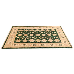 Vidal Tapis de laine 152x103 vert Ziegler