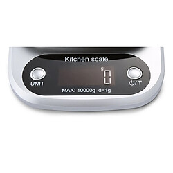 Avis Universal Ménager Balance de cuisine Balance électronique des aliments Tableau de cuisson Outil de mesure Plate-forme et écran LCD