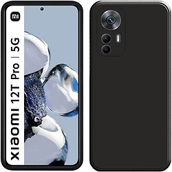 Coque Silicone Couleur Noire Pour Xiaomi 12T Pro 5G Little Boutik®