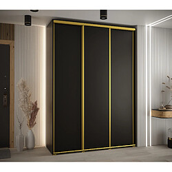 Abiks Meble Armoire DAVOS 1 À Portes Coulissantes 235,2/170/45 3 Portes